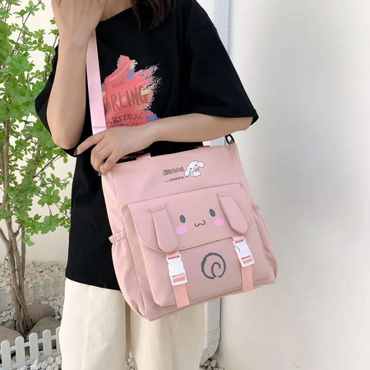 New%20Korean%20Nylon%20Bag%20Female%20Cute%20Tote%20Bag%20Small%20Fresh%20Large%20Capacity%20Student%20Tutoring%20Bag%20Trend%20Shoulder%20Bag%20-%20Image%202