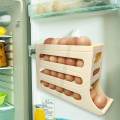 Egg Dispenser 30 Eggs Egg Organizer Egg Storage Box Holder. 