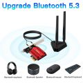 FENVI WiFi AXE 3000 Pro Adapter WiFi 6E AX210 5374Mbps Tri Band 2.4G/5G/6Ghz Bluetooth 5.3 802.11AX. 