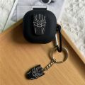 Caroton Silicone Case for Jbl Wave Flex / Wave 300 Tws Earphone Protector Cover for Jbl Live Flex Headphone Bags with Keyring. 