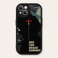 Space Cowboy Bebop Phone Case Lambskin For Iphone 13 Pro Max 11 12 14 Mini X Xr Xs 8 7 Puls Se Luxury Mobile Cover. 