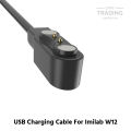 Imilab W12 Magnetic Charging Cable High Quality USB Charger Cable USB Charging Cable Dock Bracelet Charger for Xiaomi Imilab W12 Smart Watch. 