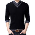 BLACK COLOUR COTTON LONG SLEEVE CASUAL T-SHART FOR MEN ..
