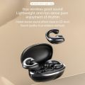Tinzzi Painless Wear Ear Clip TWS Wireless Bluetooth Earbuds Handfree Headphones Noisce Cancelling Sport Stereo Gaming Earphones with Charging Box. 