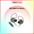 KZ ZSN Pro Metal Earphones 1BA+1DD Hybrid in Ear Earphones with mic. 