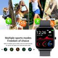 LIGE New Bluetooth Call Men Smart Watch Women Full Touch Fitness Tracker Blood Pressure Monitor Women Smartwatch For IOS Android.