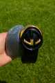 Black Leather Belt for Men.