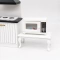 【Trick or Treat Alliance Mall】1:12 Miniatures Microwave Oven Kitchen Toys Simulation Mini Model Children Dollhouse Decoration Accessories. 