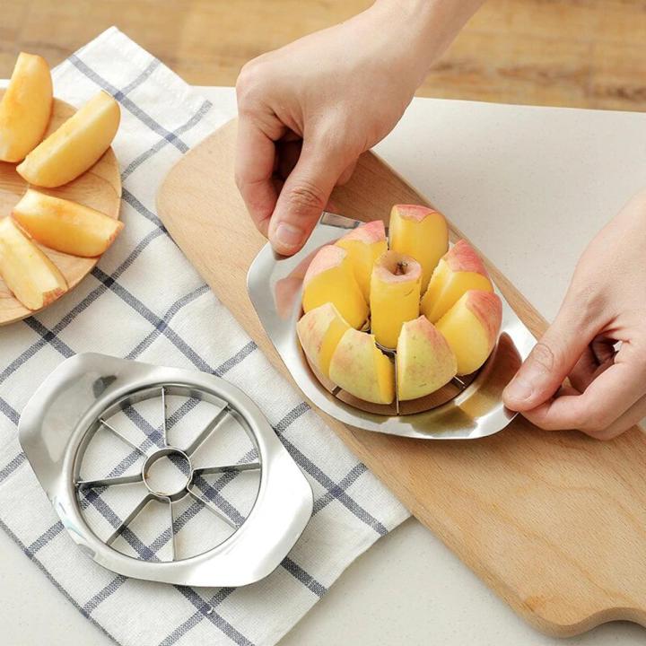 Stainless Steel Apple Cutter Slicer Vegetable Fruit Tools Kitchen Accessories
