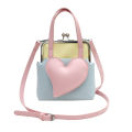 Art girl foreign style single new small fresh text personality love bag summer 2024 shoulder crossbody clip small square bag. 