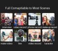 DSLR MIC Video Microphone Cardioid Shotgun Presentation Mic for iPhone Android Smartphone Canon Nikon Sony Consumer Camcorder PC.