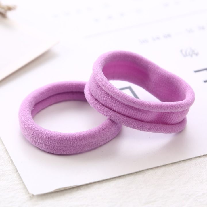 50pcs/bag%2040mm%20Pure%20White%20Hair%20Holders%20Rubber%20Bands%20Elastics%20Girl%20Women%20Tie%20Gum%20Headband%20Hair%20Accessories%20Elastic%20Hair%20Bands%20-%20Image%206