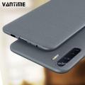 Vantime for OPPO F15 Case Soft Sandstone Ultra Thin Matte Back Cover. 