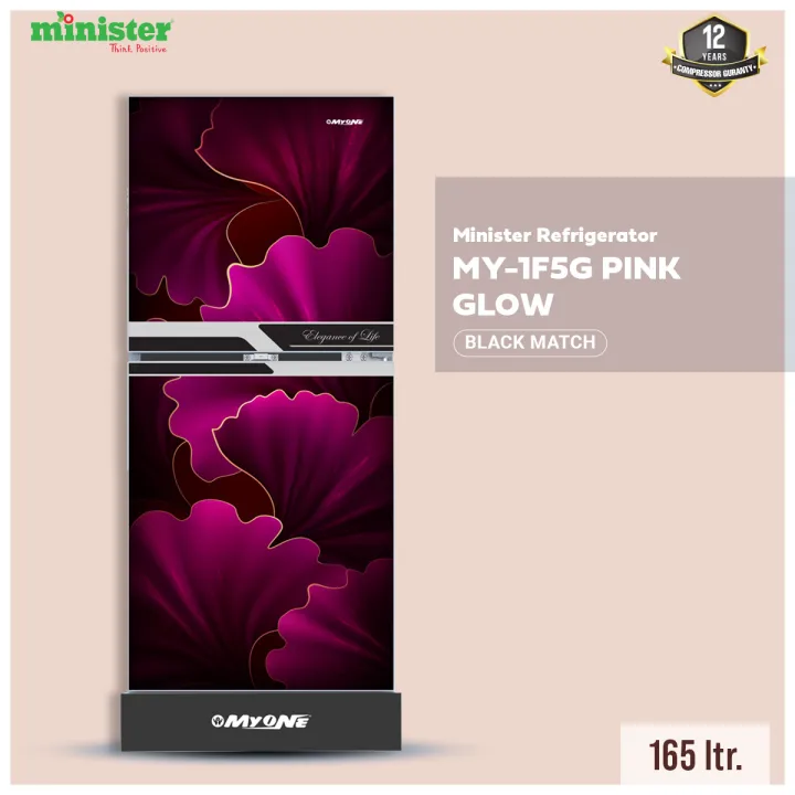 MYONE%20MY-1F5G%20Refrigerator%20PINK%20GLOW%20BLACK%20MATCH-165%20with%20Free%20Delivery%20-%20Image%202
