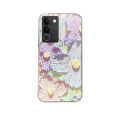 For VIVO V29E Case Cartoon Oil Painting Flower Pattern Soft Silicone Fashion Shockproof for VIVO V29 Pro V29E Back Cover.