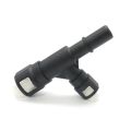 2PCS Car HVAC Heater Hose Connector For 2002-2014 Black.