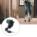 E-Bike Lgnition Lock Key Thumb Throttle Voltmeter Digital Voltage Display Switch 3Pin for M365 Universal.