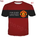 2023 new Manchester United football jersey 3D print graphic tees men women T shirt. 