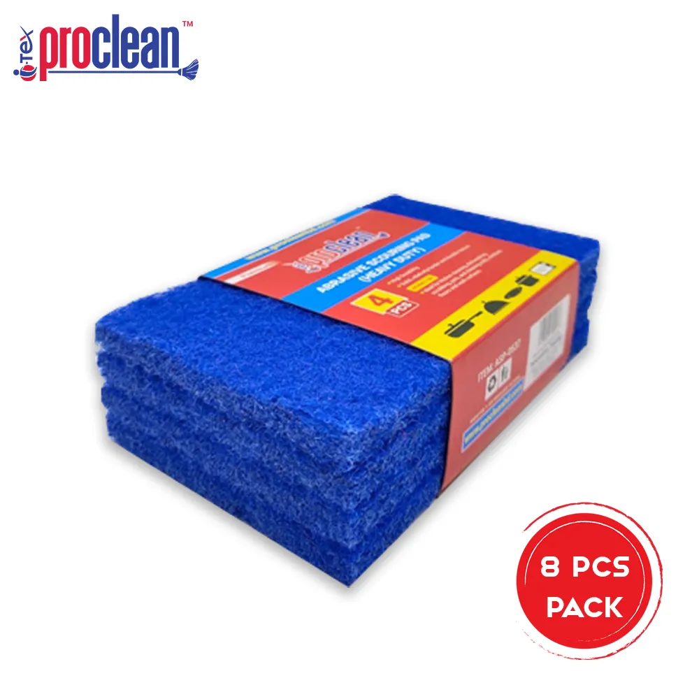 Abrasive Scouring Pad_ASP-0537-8 (Blue)_8 PCS PACK: Buy Online at Best  Prices in Bangladesh | Daraz.com.bd