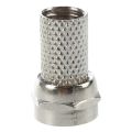 90 Pcs RG6 F-Type Twist-on Coax Coaxial Cable RF Connector Male for CCTV Camera.