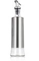 500 ml  Oil Dispenser Bottle, Oil Bottle Sauce Bottle With Premium Stainless Steel cover, Glass body Oil and Vinegar Dispenser, Oil Dispenser Bottle for Kitchen. 