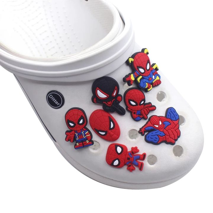 Hot%20Toys%20Disney%20Spider-Man%20Marvel%20superhero%20Croc%20Shoe%20Charms%20Cartoon%20DIY%20Clog%20Sandals%20Shoe%20Accessorie%20Decorations%20Boy%20Kids%20Gifts%20-%20Image%203