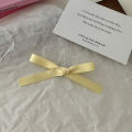 2PCS Bowknot Hair Clips Sweet Ballet Ribbon Bow Hairpin Bang Clip Korean Girl Mini Grab Clip Female Headwear Hair Accessories Mzea.