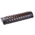 POP RELAX Heating Hexagon jade tourmaline germanium stone jade cervical pillow PR-P002 massage relaxant cervical tourmaline. 