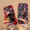 Cartoon Marvel Doodle Wavy Curved Edge Case For Redmi 10C 9T 12 10 12C 9 A1 9C 9A 10A A2 Note 12 10 9 8 11s 10s 11 Pro Max Poco M3 X5 Mi 11 12 Lite Trend Brand Cool Spider-Man Cover.