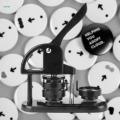 Button Machine Button Maker Fridge Fridge Badge Making Easy to Use Pin Maker Machine 58mm. 