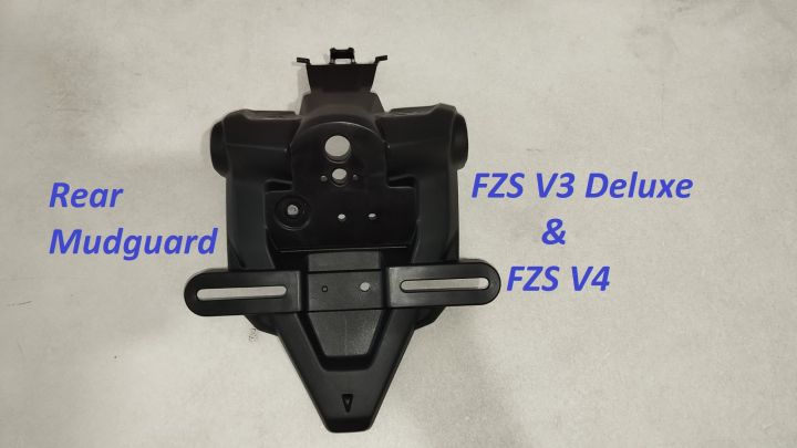 Rear Fender or Rear Short Mudguard Mud Protector for Yamaha FZS V3 Deluxe & FZS V4 Bike