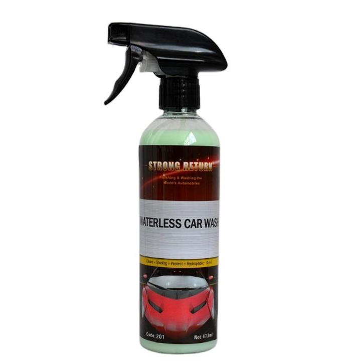 waterless wash -473ml/ Safely wash & wax your car anywhere, water less car wash with wax spray detailer car detailing
