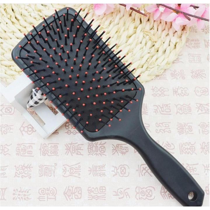 Cute Dot Hair Brush Massage Comb Shower Wet Detangle Hair Brush Salon Hair Styling Tools - Hair Brush