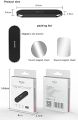 Magnetic Car Phone Holder Mount Mini Strip Cell Phone Stand Universal Paste Holder Multi-Functional Cellphone Dashboard Holder N50 Magnet Mount Strip Top Quality with 2 Units Metal Sheets.