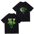 YZLDS Vlone T Shirt 2023 Mens Designers T Shirts Loose Tees Fashion Brands Tops Man S Casual Luxurys Clothing Street. 