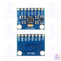 GY521 GY 521 MPU-6050 MPU6050 MPU 6050 Sensor Module DC 3V 5V 3 Triple 3 Axis Analog Gyroscope Accelerometer Compatible Board For Arduino IIC I2C Interface Gyro Sensors.