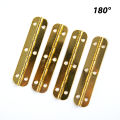 4Pcs Cabinet Hinges Hardware Jewelry Gift Music Box Dollhouse Door Window Hinge Encounter.