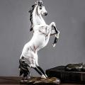 NXFDSIOZ 2X Galloping Horse Statue for Home Decor Modern Horse Figurine Sculpture Office Decoration Crafts. 