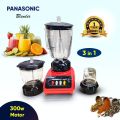 Master Panasonic 3 in 1 Blender. Blender with juicer and grinder. 3 in 1 Blender, Master Panasonic Blender.. 