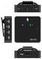 SK750 Wireless Lavalier Dual Microphone Transmitter Receiver for Phone DSLR Camera Smartphone 2.4GHz Wireless Mic Record. 