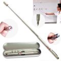5 In 1 Laser Light Pen With Torch, Pointer, Magnet, Antenna And Ballpoint Pen With Metal Box. 