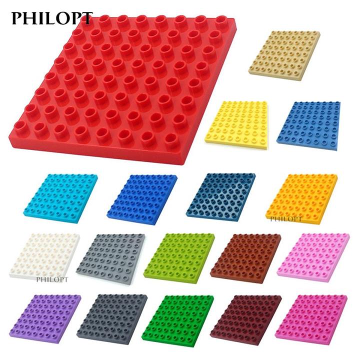 Big Size Building Blocks Bricks 8X8 Assembled Accessories Bulk Part Compatible Building Blocks Large Toy For Children Kids Gift