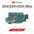 Charging Logic Board For Samsung Galaxy S24 S24 Plus S24 Ultra Charging Port USB Plug PCB Dock Connector Spare parts.