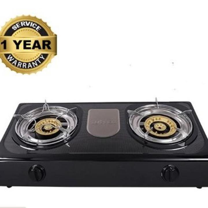 TOPPER A-206 Double Stainless Steel Auto Stove LPG