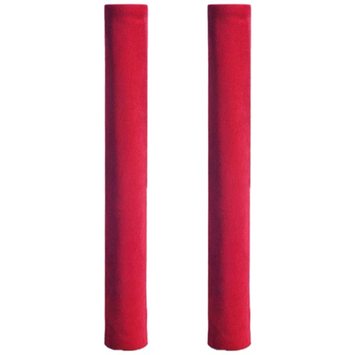 1 Pair Refrigerator Handle Cover Practical Doorknob Door Handle Cover Double-Door Fridge Gloves Kitchen Tools, Red
