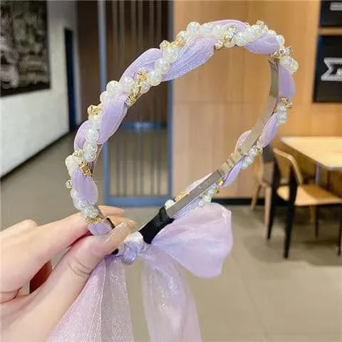 Korean%20Style%20Hair%20Tie%20Headband%20Hair%20Band%20Head%20Band%20Accessories%20%20%20For%20Women%20/Girls%20-%20Image%202