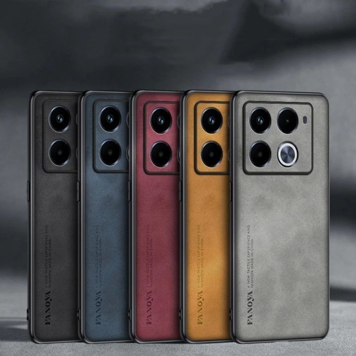 Luxury%20Sheepskin%20Leather%20Casing%20For%20Infinix%20Note%2040%20Pro%20Plus%204G%205G%20Note40%20Note40Pro%20Note40Pro+%20Simple%20Silicone%20Matte%20Textured%20Lambskin%20Phone%20Case%20ShockProof%20Bumper%20Soft%20Back%20Cover%20-%20Image%202