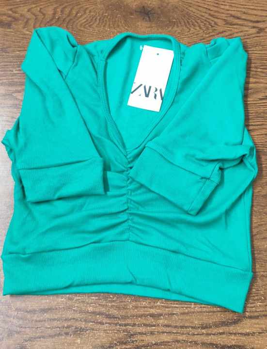 Women's%20Cotton%20Crop%20Tops%20Blouse%20Short%20Sleeve%20Summer%20Casual%20Loose%20Fit%20Fashion%20Top%20-%20Image%203