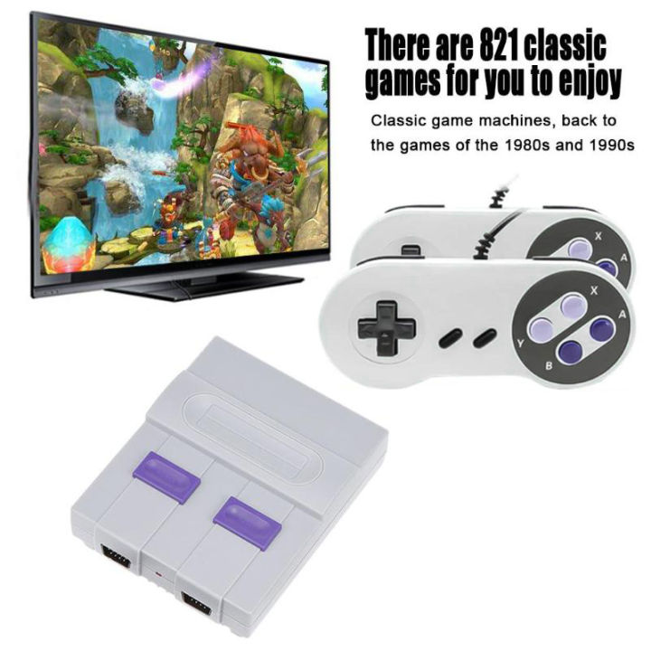 Game%20console%20HDMI%20SUPER%20NES%20Classic%20Edition%20Console%20SNES%20Mini%20SFC%20Retro%20Built-in%20821%20Games%20Player%20Christmas%20Gift%20with%20wear-resisting%20property%20-%20Image%204