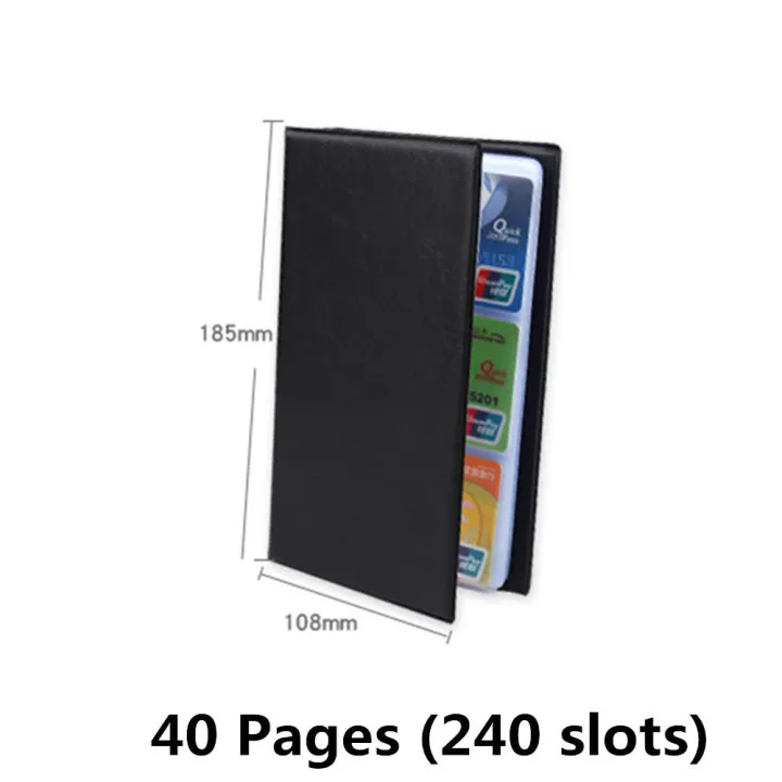 Leather%20Card%20holder%20%2040%20120%20180%20240%20300%20card%20position%20organizer%20ID%20card%20Business%20card%20album%20for%20Office%20use%20Travel%20accessory%20Business%20professionals%20Personal%20collection%20Gift%20option%20-%20Image%208